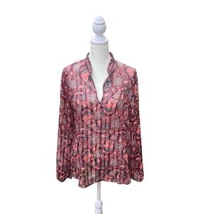 Lucky Brand‎ Pink Floral Blouse